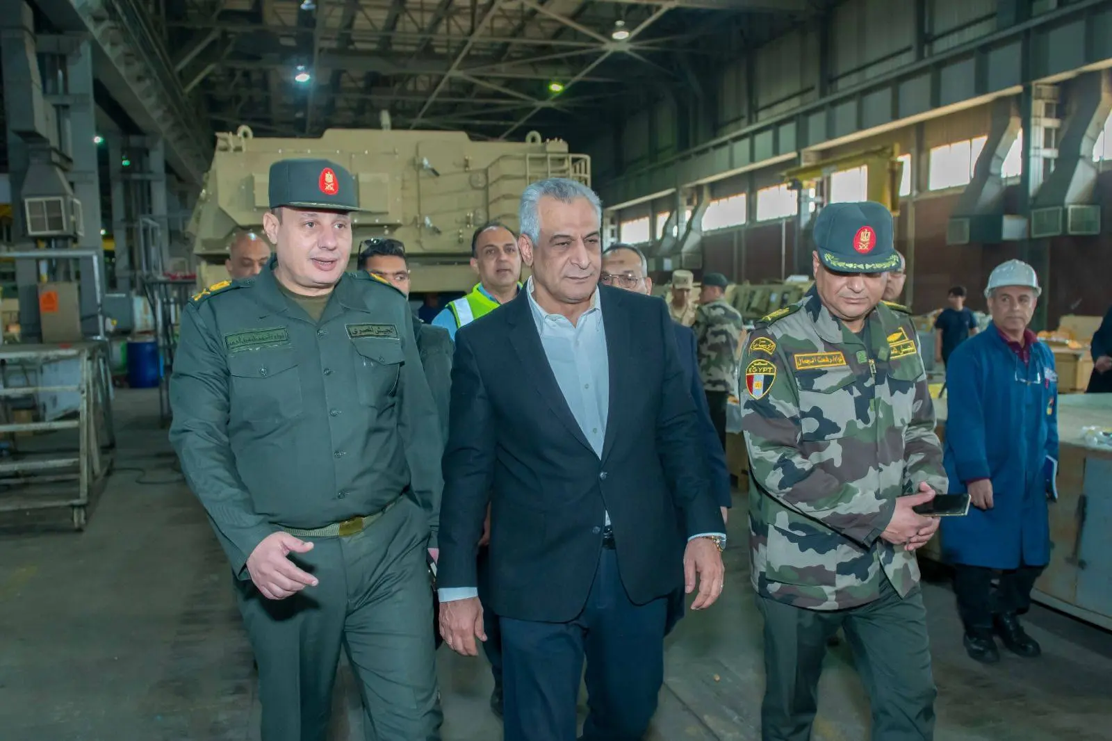 وزير الإنتاج الحربي:  نعمل على إدخال الذكاء الاصطناعي في شتى تكنولوجيات التصنيع والإنتاج - 639803354 1487907856712963 9083627697595397923 n