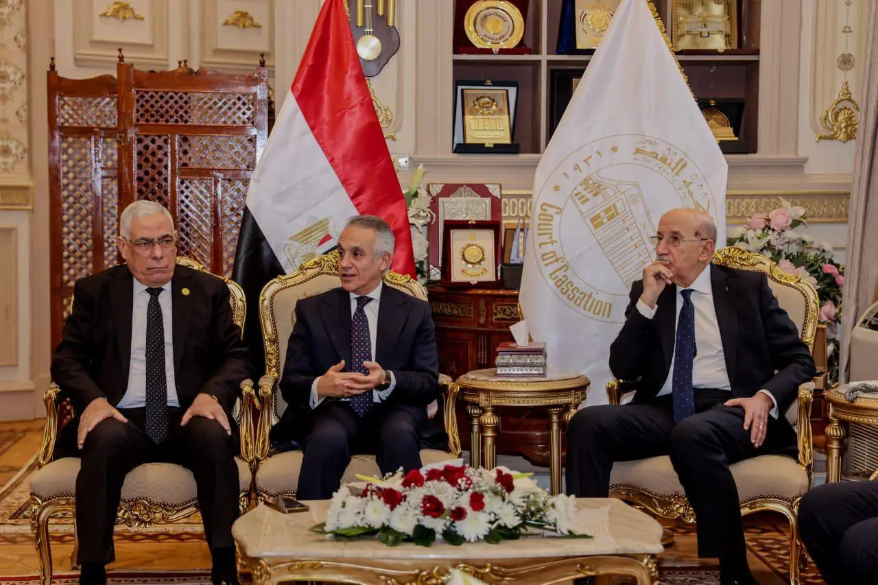 وزير العدل يشهد توقيع بروتوكول لإطلاق منظومة إلكترونية مؤمنة لتداول الطعون بالنقض في الجنايات والجنح - 640324486 1489175659919516 2832057546982532832 n