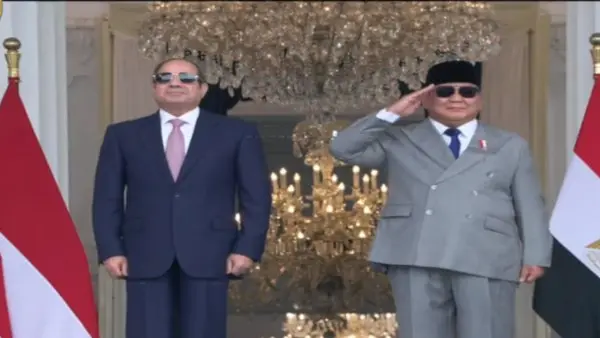 عرضت قناة إكسترا نيوز لقطات مميزة من استقبال الرئيس عبد الفتاح السيسي، بإندونيسيا، وكان هناك اصطفاف شعبي حاشد في جاكرتا ترحيبا بزيارة الرئيس السيسي إلى إندونيسيا.