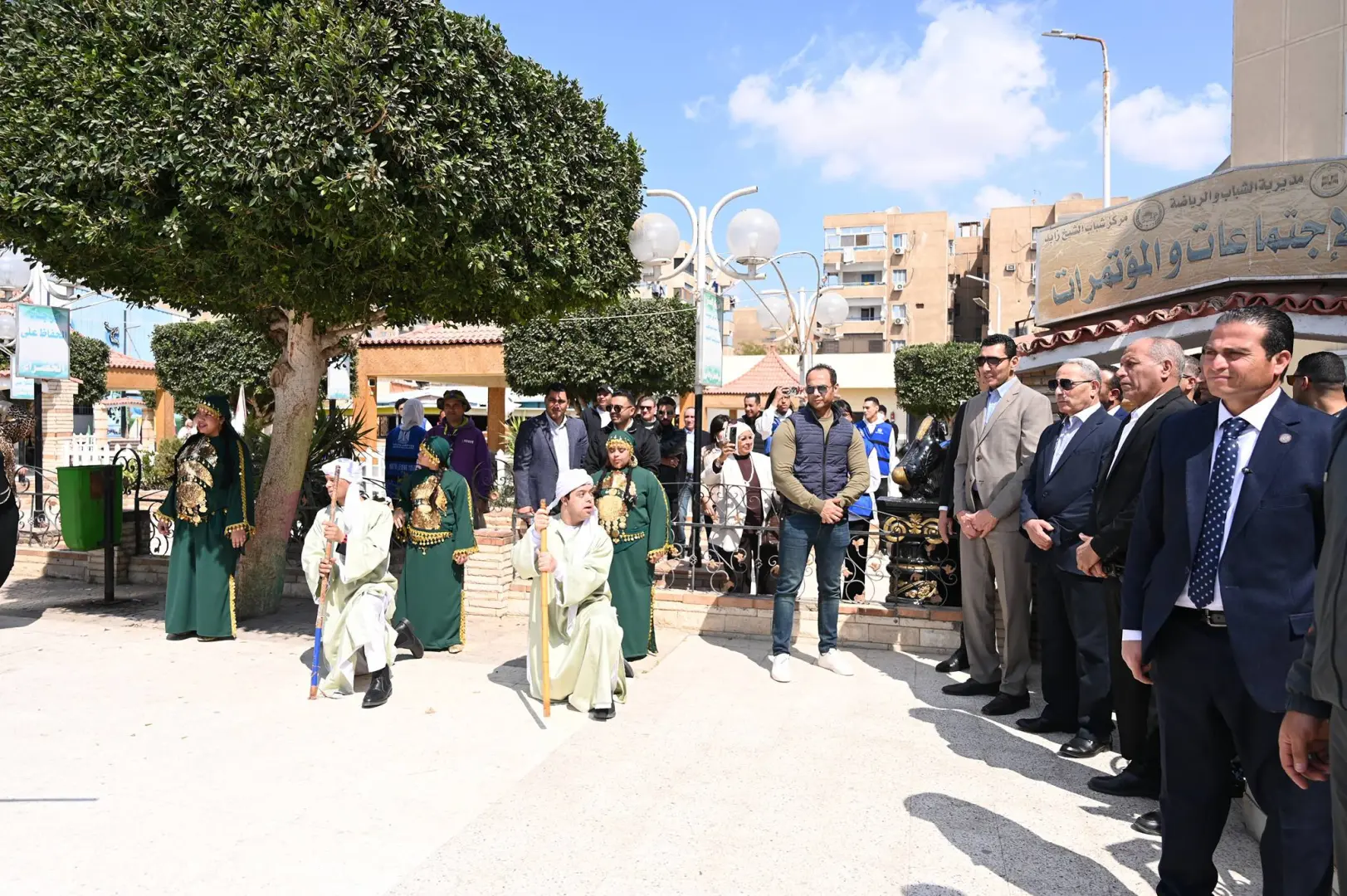 وزير الشباب والرياضة ومحافظ الإسماعيلية يتفقدان مركز التنمية الشبابية بالشيخ زايد - 646730245 1499581448878937 720879205558186731 n