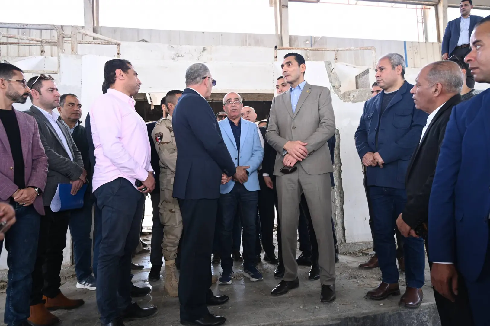 وزير الشباب والرياضة ومحافظ الإسماعيلية يتفقدان مركز التنمية الشبابية بالشيخ زايد - 646926611 1499580925545656 9006182413996674660 n