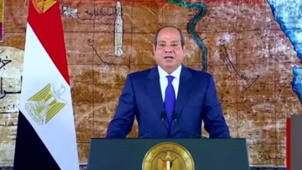 الرئيس السيسي: الجيش المصري هو الدرع والسند لحماية الوطن
