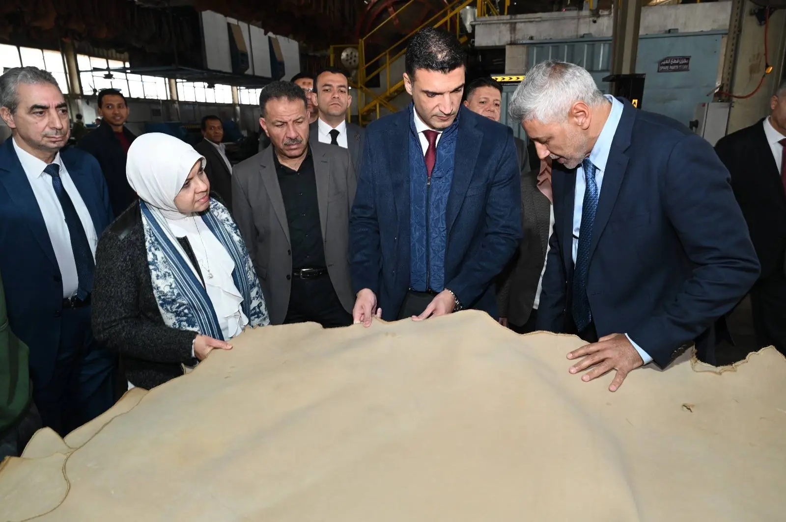 وزير الصناعة: مدينة الجلود بالروبيكي من أهم المشروعات الصناعية المتكاملة في المنطقة