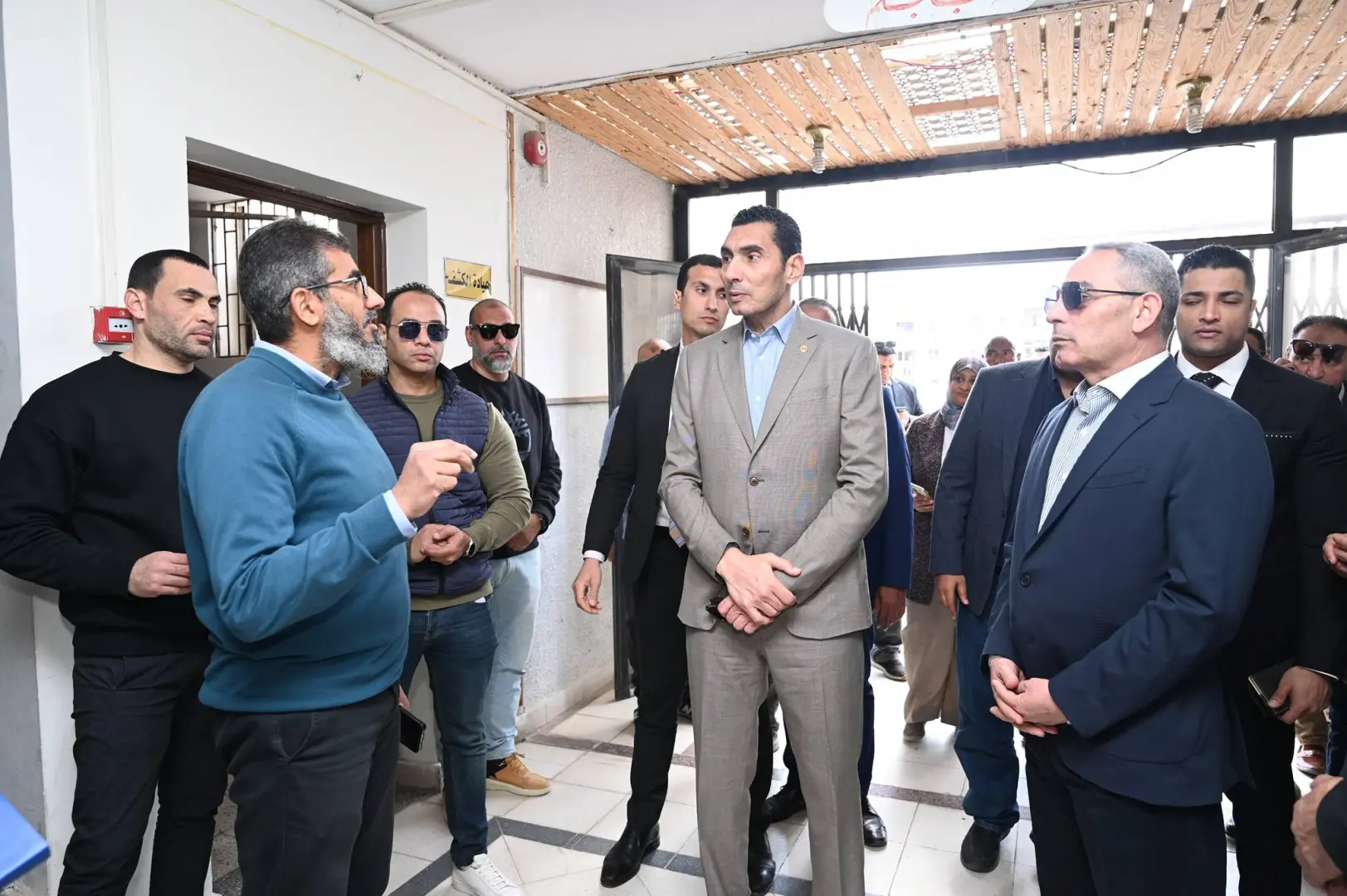 وزير الشباب والرياضة ومحافظ الإسماعيلية يتفقدان مركز التنمية الشبابية بالشيخ زايد - 648610762 1499581035545645 9026108684449068702 n