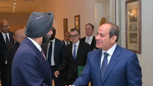 الرئيس السيسي يستقبل رئيس مجموعة البنك الدولي