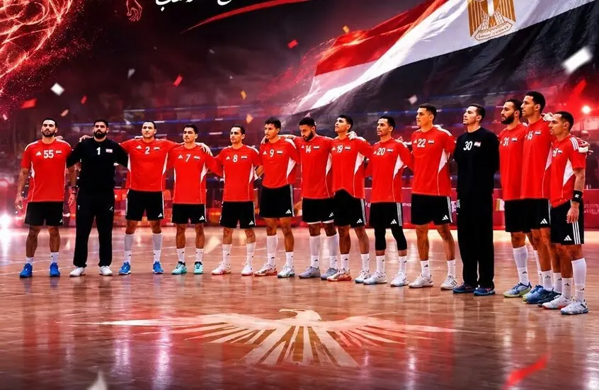 منتخب اليد يحصد ذهبية دورة ألعاب البحر المتوسط بعد الفوز على اليونان