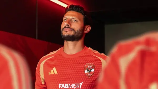 الشناوي حارس مرمي الأهلي أمام المصري في الدوري