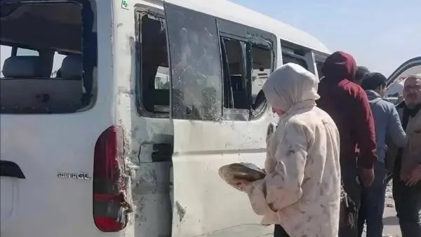 بسبب "علبة صفيح".. إصابة 12 شخصاً في حادث انقلاب ميكروباص على طريق مصر-إسكندرية الزراعي بالقليوبية