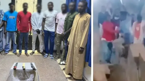 القبض على 11 أجنبيًا تشاجروا بالسلاح الأبيض في أسوان
