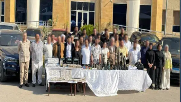 حبس 33 شخصًا في واقعة نصب كبرى عبر بيع أوهام “الآثار” بأكتوبر