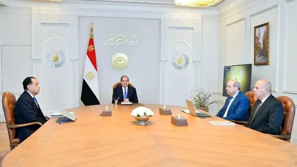 الرئيس السيسي يتابع تطوير المطارات المصرية
