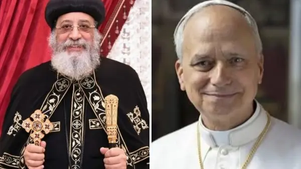 تأكيدًا للمحبة والسلام.. اتصال هاتفي بين بابا الڤاتيكان والبابا تواضروس