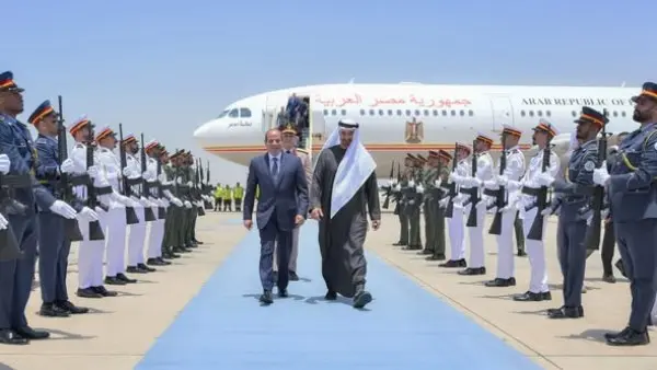 السيسي: نرفض الاعتداءات الإيرانية على الإمارات وما يمسها يمس مصر