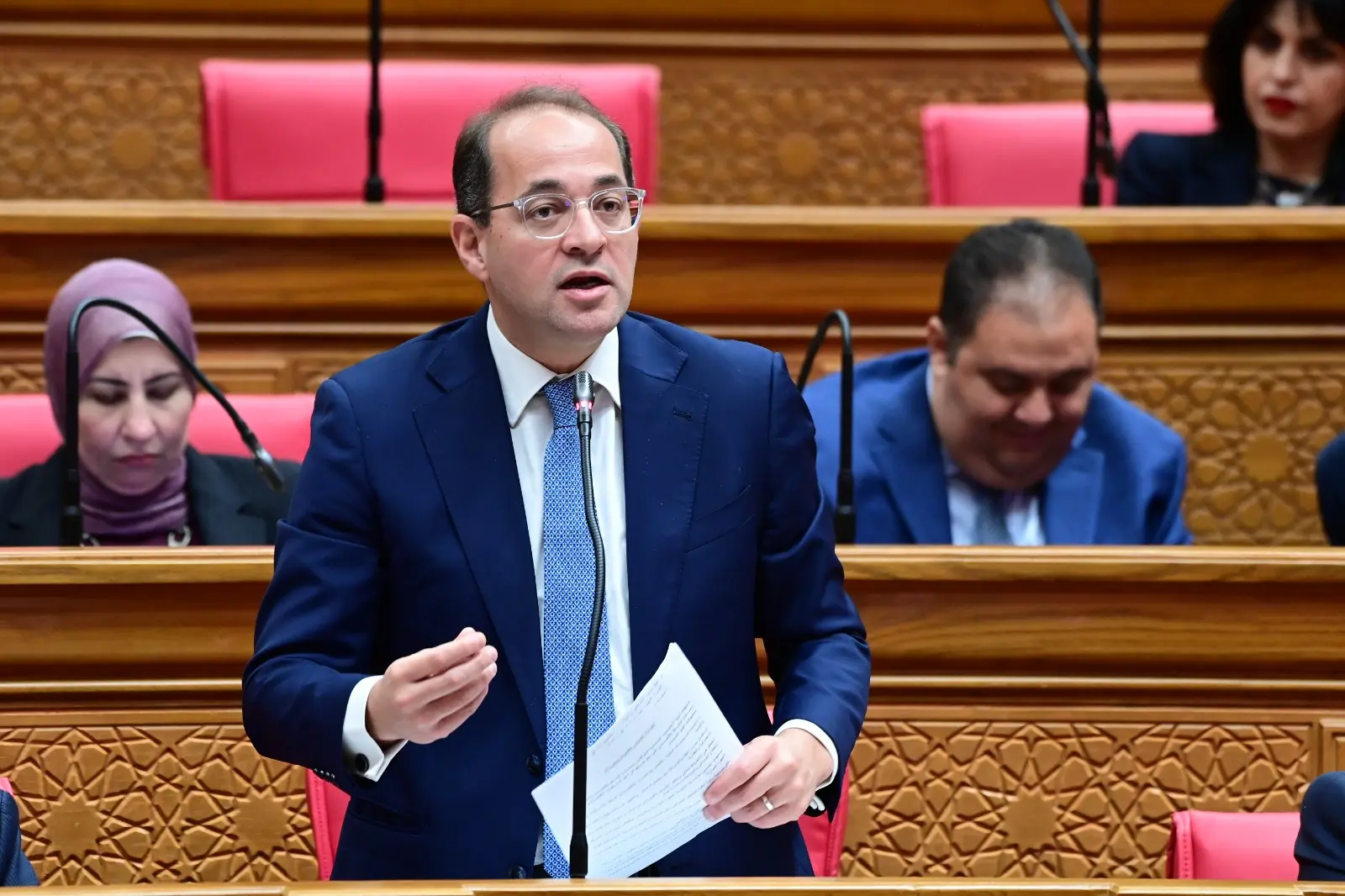 وزير المالية :  مشروع الموازنة يستهدف تحقيق توازن دقيق بين تنمية الموارد العامة للدولة ودعم القطاعات الخدمية الأساسية
