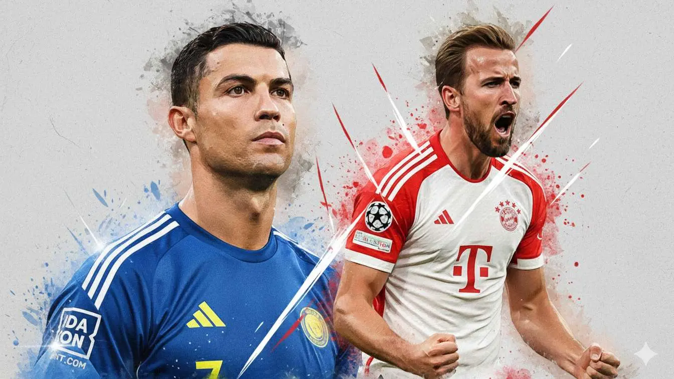 هاري كين يطارد رقم رونالدو التاريخي في دوري الأبطال