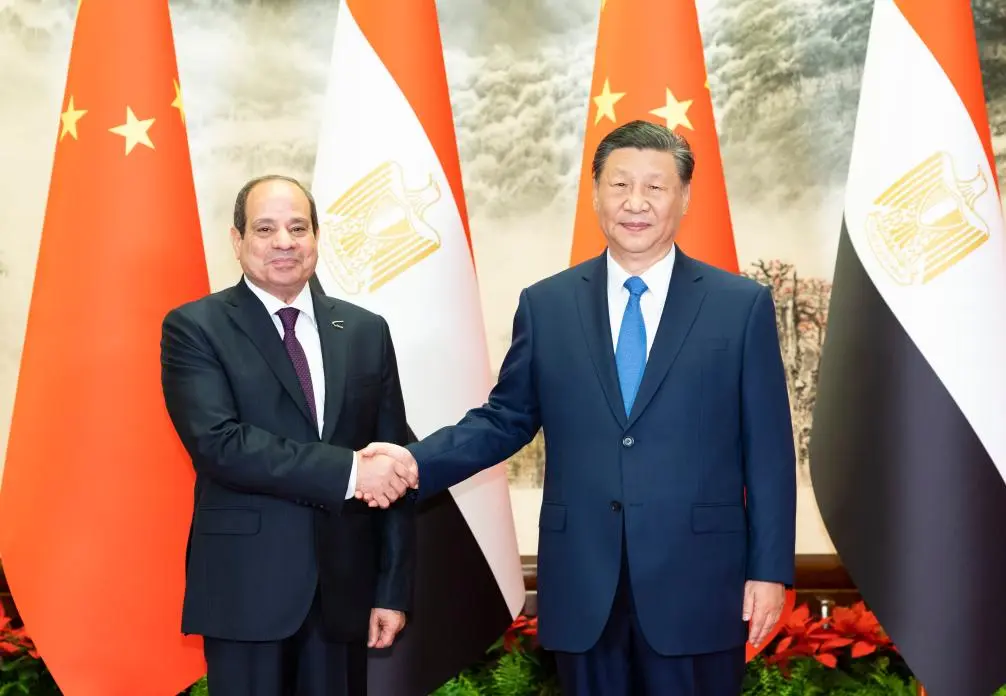 السيسي يستقبل الرئيس الصيني شي جينبينج اليوم في زيارة رسمية لمصر