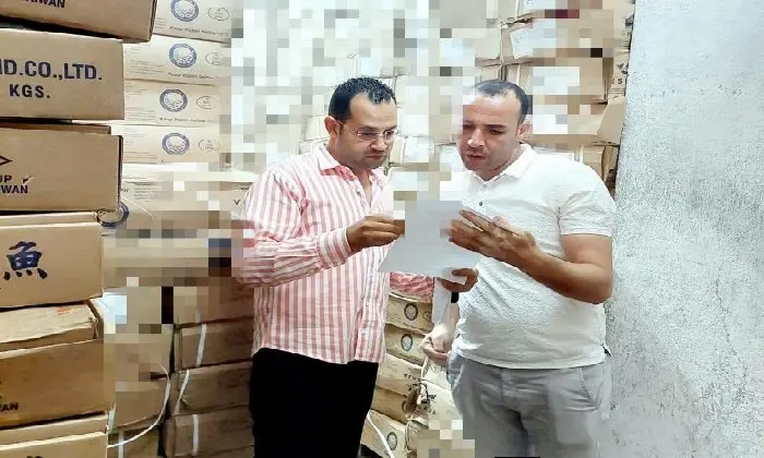 ضبط 60 طن أسماك منتهية الصلاحية بكفر الدوار في البحيرة