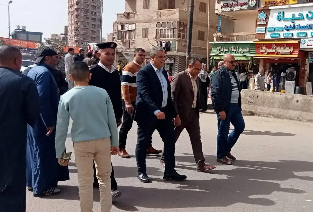 سكرتير مساعد البحيرة يتفقد سوق إفلاقة الجديد بدمنهور