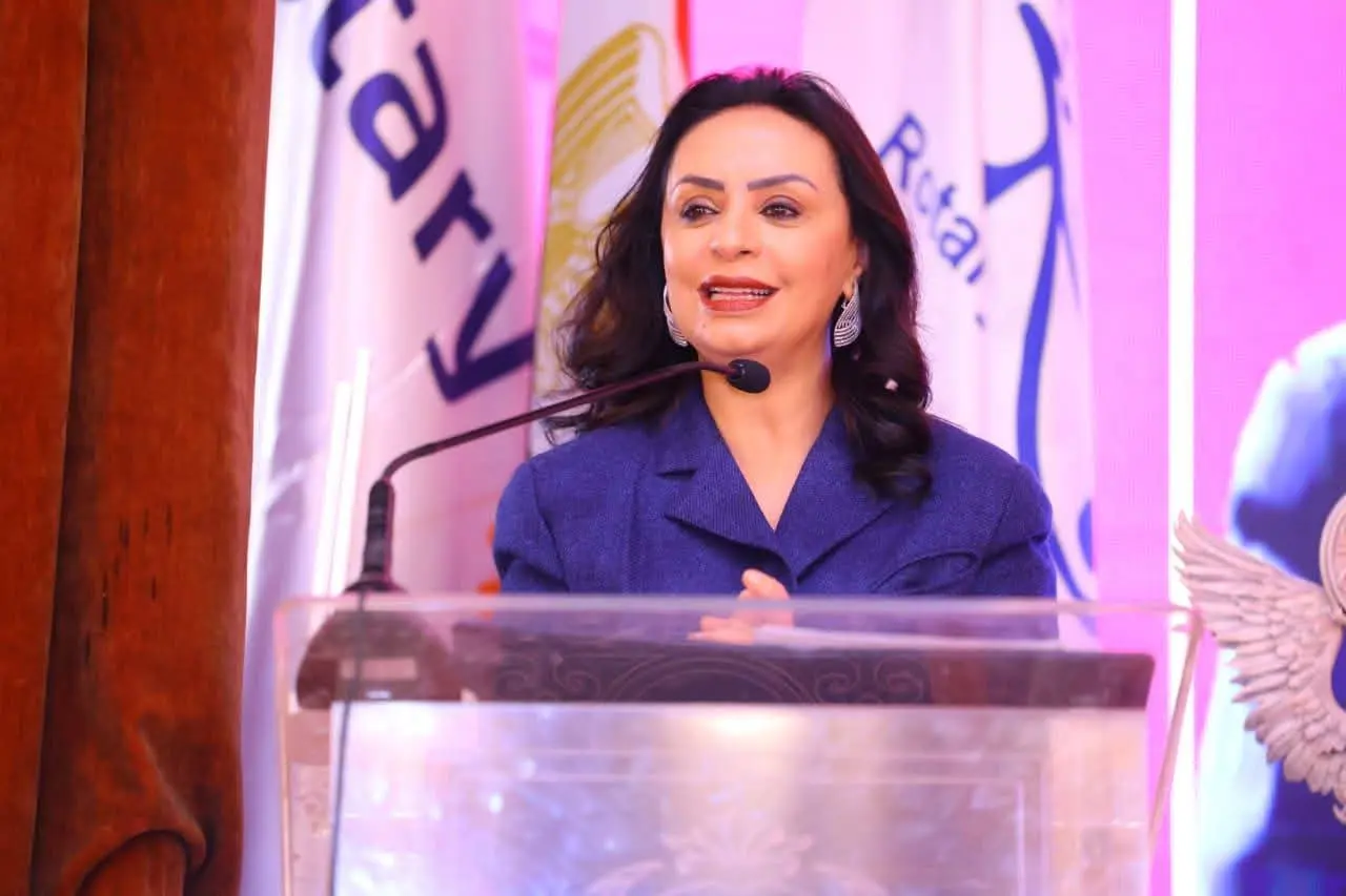 وزيرة التضامن الاجتماعي تشهد مؤتمر "الصورة العامة" لأندية روتاري مصر