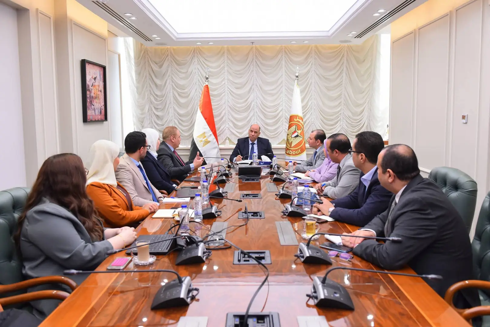 وزير العمل: هدفنا تحويل مراكز التدريب المهني إلى منصات إنتاج للمهارة ومصانع للكوادر المؤهلة للمنافسة محليًا ودوليًا