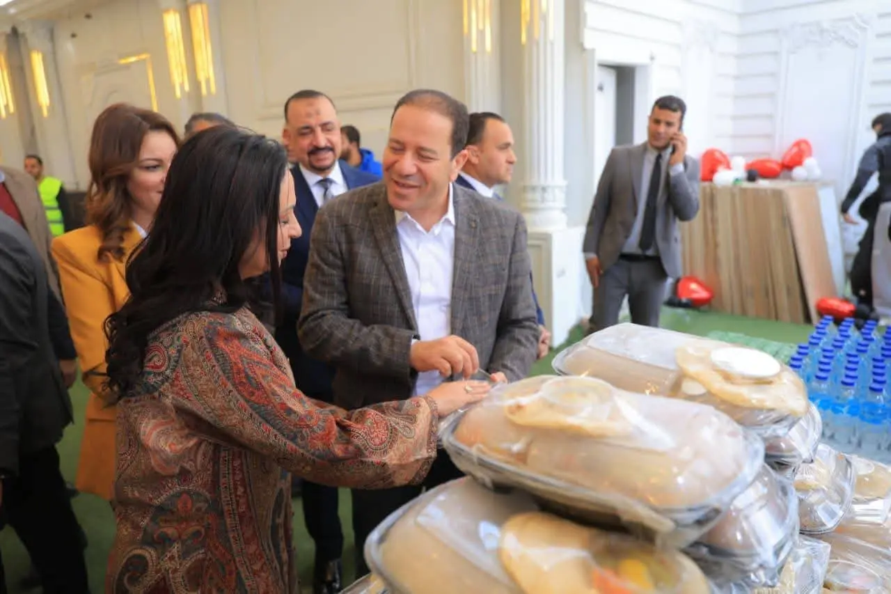 وزيرة التضامن الاجتماعي تتفقد مقر إطعام جمعية الأورمان بـ" إمبابة" - fb img 1772114927130 1