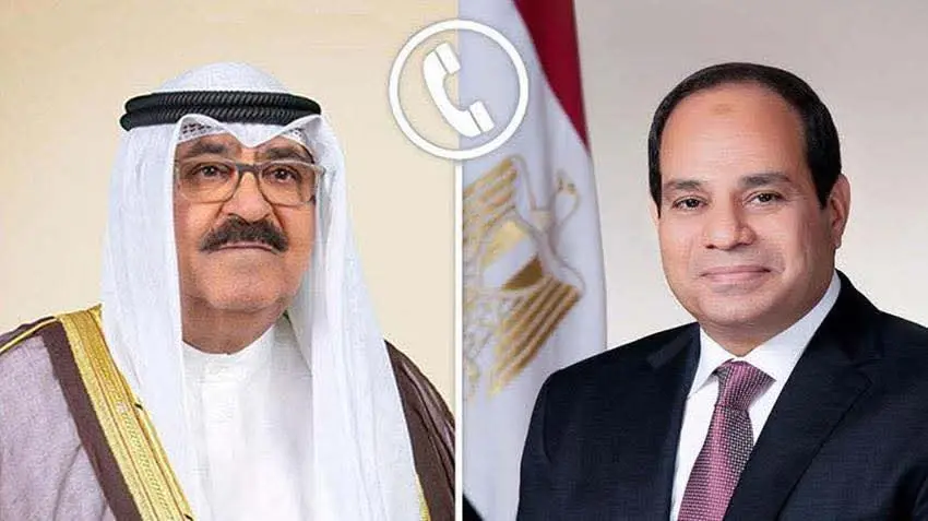 السيسي يؤكد تضامن مصر الكامل مع الكويت بعد الاعتداء الإيراني ويرفض انتهاك سيادة الدول العربية