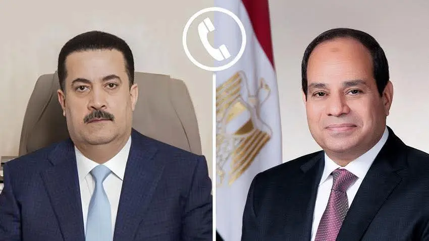 السيسي يؤكد دعم مصر للعراق بعد الاعتداءات الإيرانية ويشدد على سيادته واستقرار أراضيه