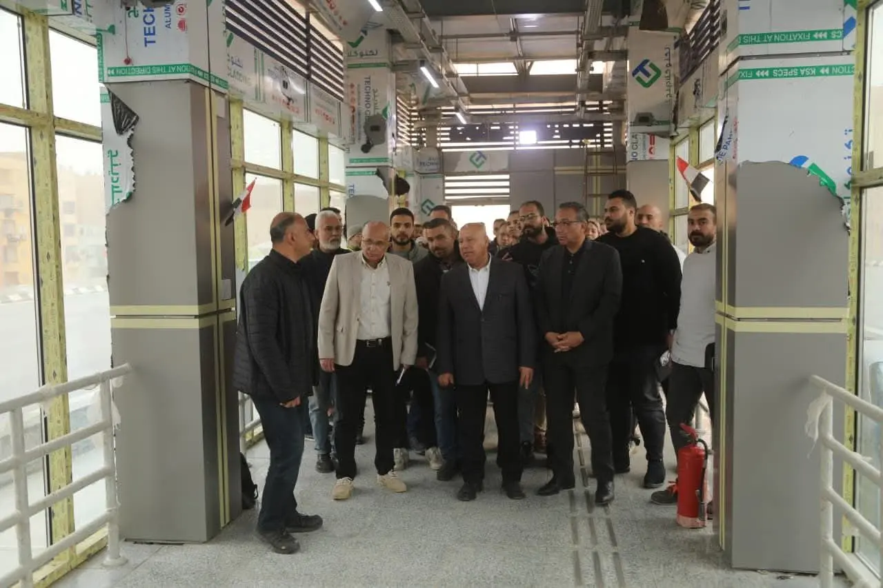 وزير النقل يتفقد التشطيبات النهائية وجاهزية المرحلة الثانية من مشروع الأتوبيس الترددي السريع BRT - fb img 1773562918276