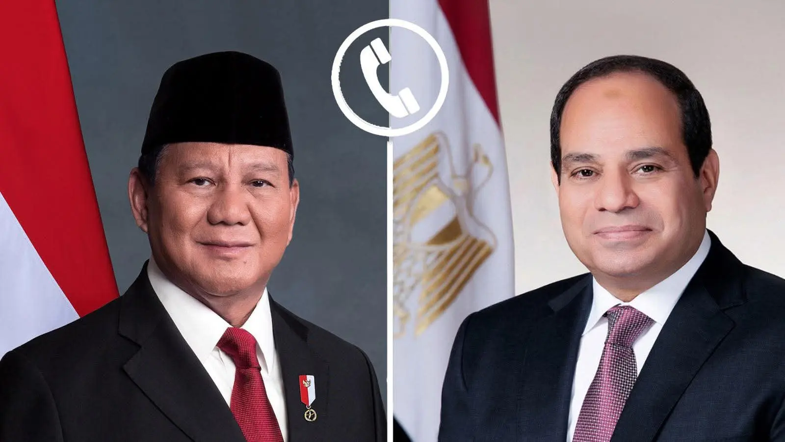 الرئيس السيسي ونظيره الإندونيسي يشددان على أهمية خفض التصعيد وتعزيز السلام بالمنطقة