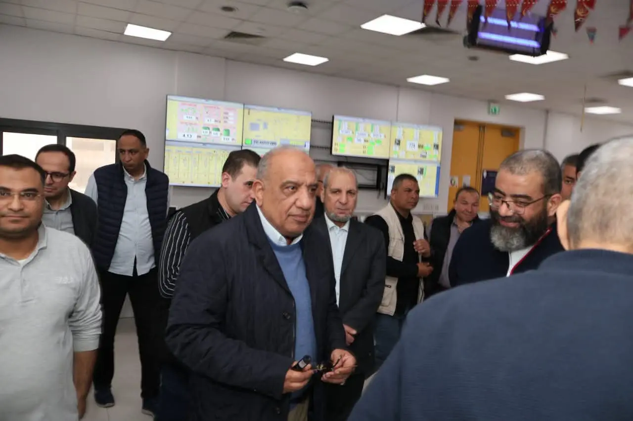 وزير الكهرباء يتفقد محطة  بنى سويف المركبة لتوليد الكهرباء ويتابع معدلات إستهلاك الوقود