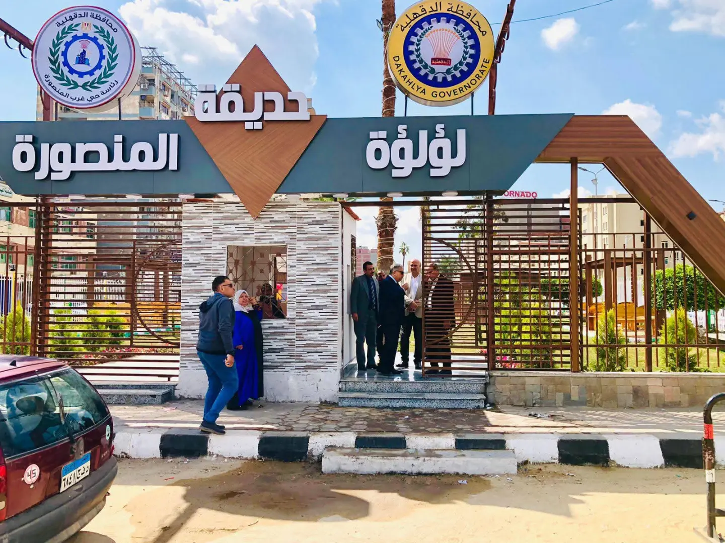 محافظ الدقهلية يتفقد حدائق المنصورة  ويوجه بالحفاظ على مكتسباتها لخدمة المواطنين