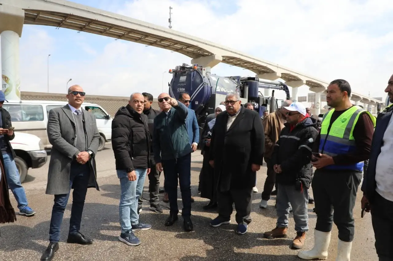 محافظ القاهرة:: لا توجد  بلاغات عن وقوع حوادث بسبب الأمطار وجهود مكثفة لرفع تراكمات المياه - fb img 1774518808516