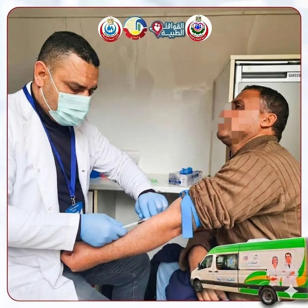 الكشف على ٦٧٩ مواطن خلال قافلة طبية مجانية بقرية منشأة مهنا بالبحيرة - fb img 1774606207721