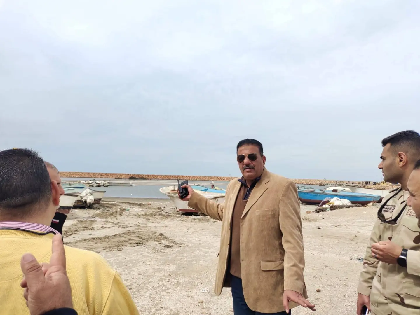 خاص| إنطلاق أكبر عملية تكريك وتطوير لـ "جونة" الصيادين بإدكو بالبحيرة - fb img 1774707202663