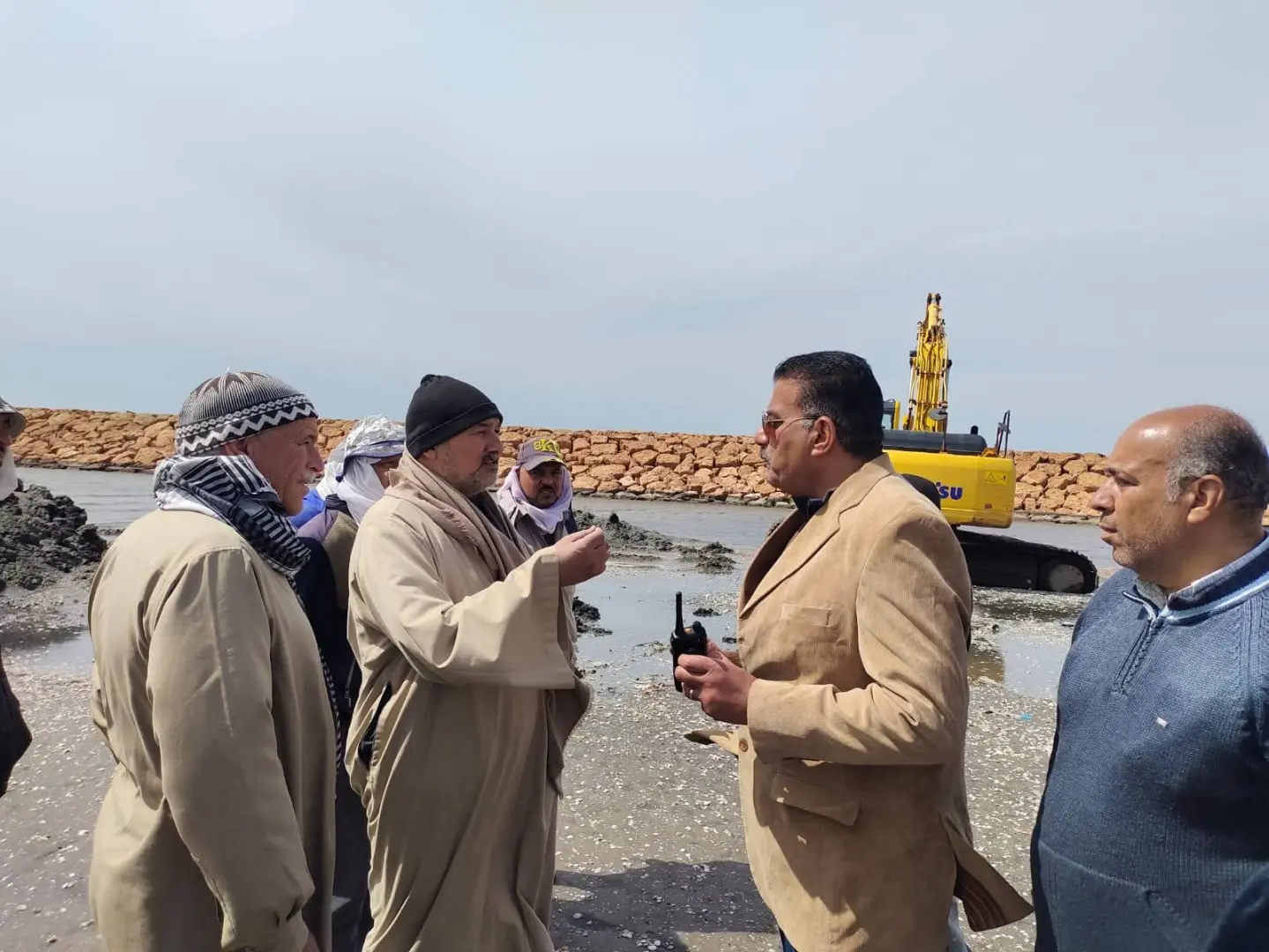 خاص| إنطلاق أكبر عملية تكريك وتطوير لـ "جونة" الصيادين بإدكو بالبحيرة - fb img 1774707206973