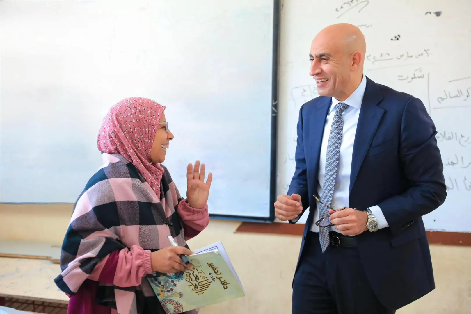 بين "برمجيات المستقبل" و"علاج القرائية".. تفاصيل جولة " وزير التربية والتعليم" المفاجئة بمدارس الغربية - fb img 1774867655520