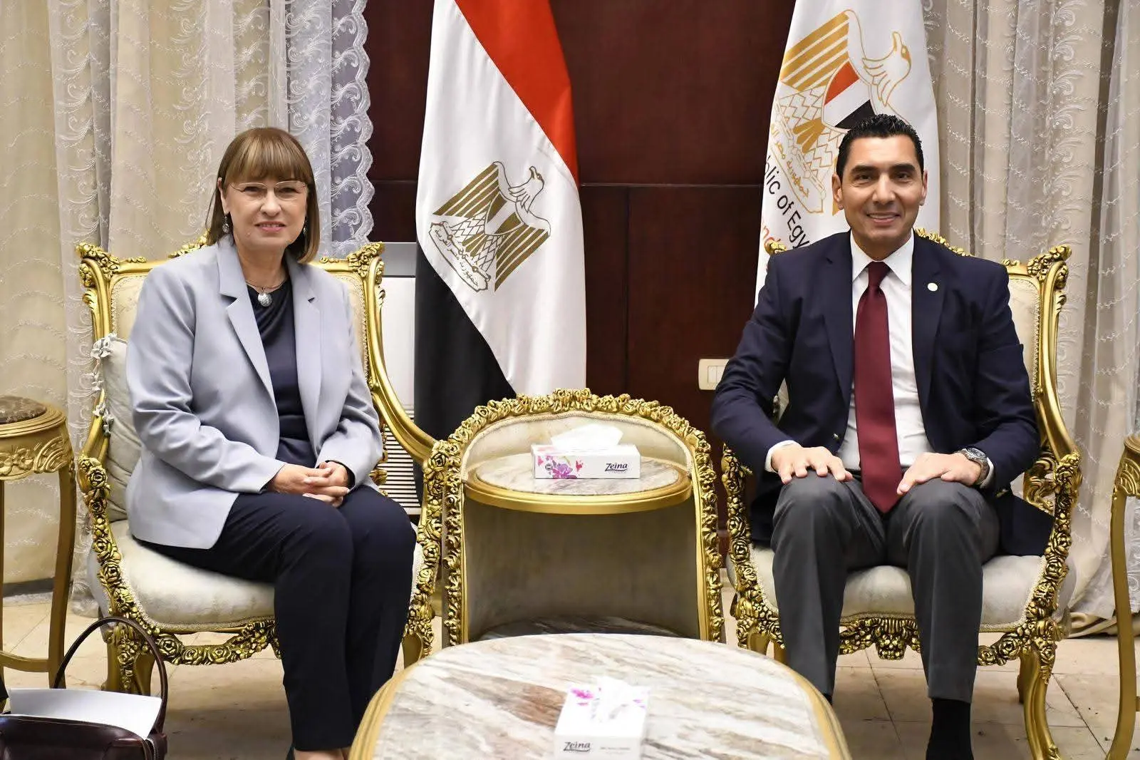 وزير الشباب والرياضة يبحث مع ممثل الأمم المتحدة في مصر سبل تعزيز التعاون المشترك