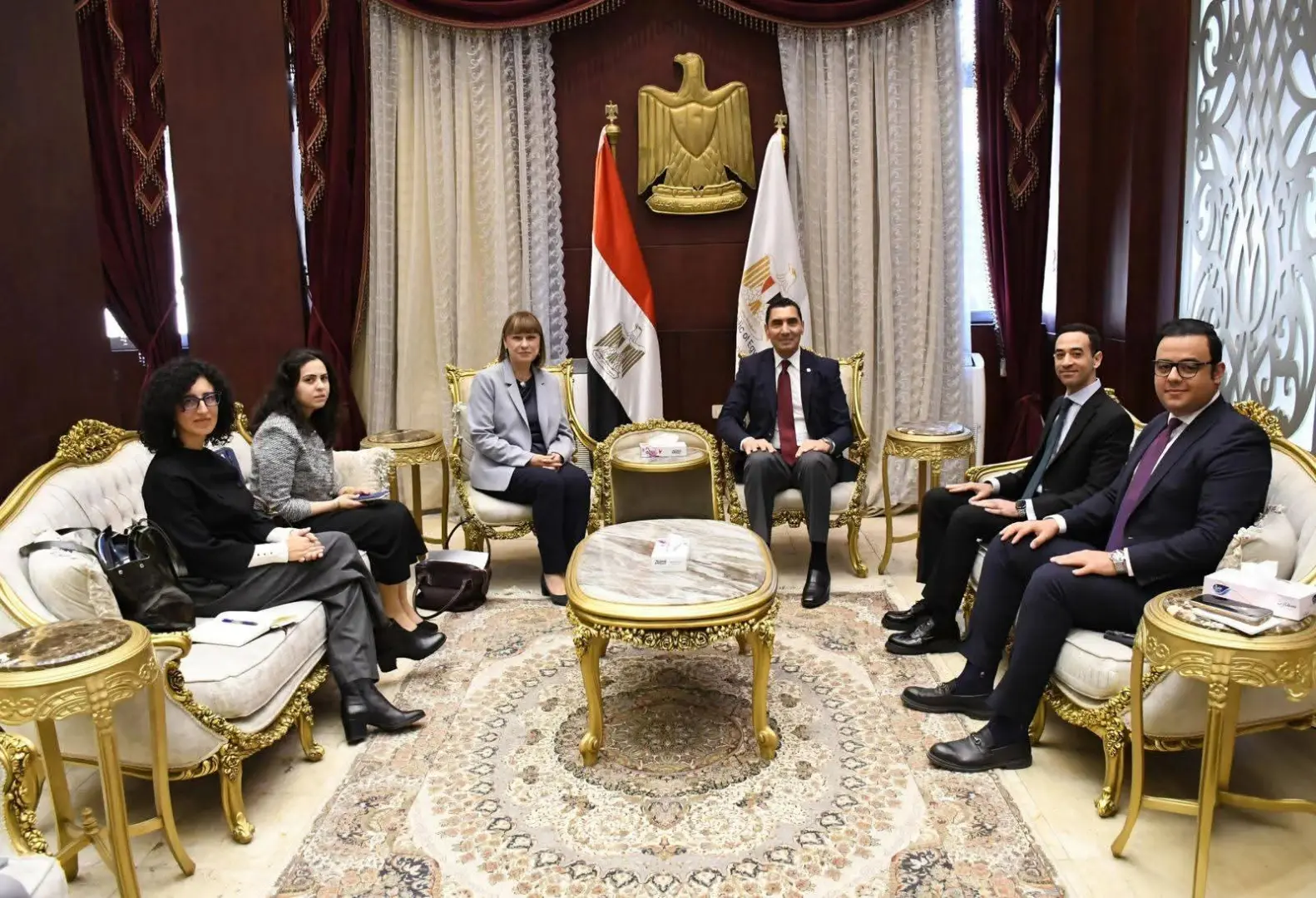 وزير الشباب والرياضة يبحث مع ممثل الأمم المتحدة في مصر سبل تعزيز التعاون المشترك - fb img 1774869858623