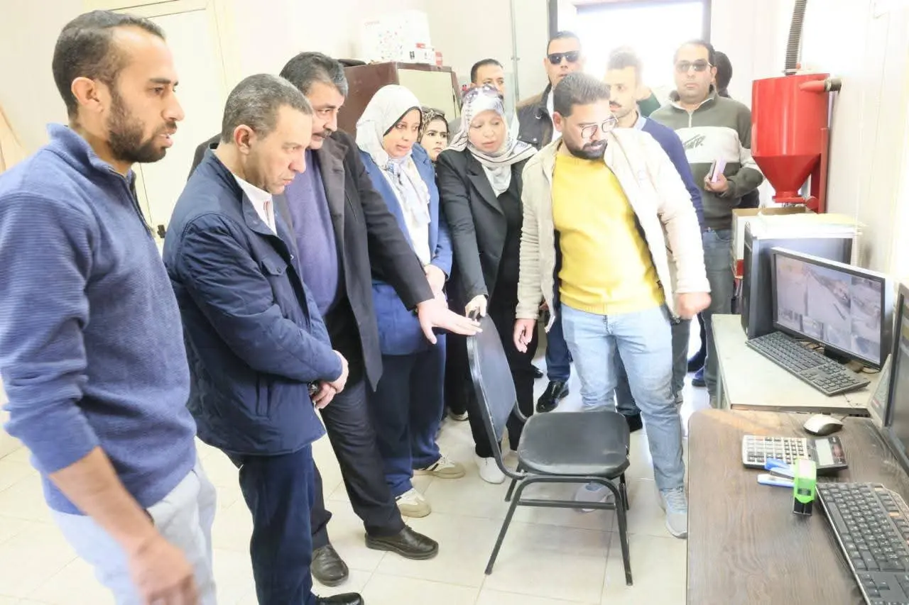 محافظ المنوفية يتفقد صوامع قويسنا  للوقوف على جاهزيتها إستعداداً   لموسم حصاد القمح