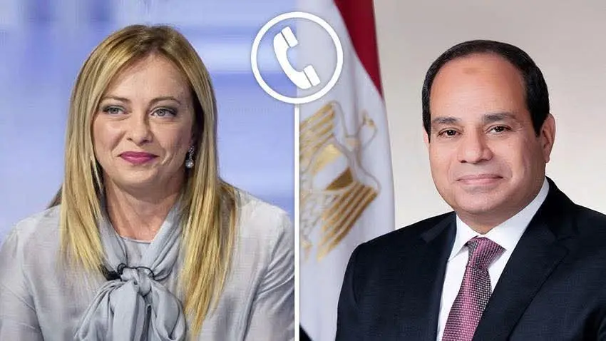 الرئيس السيسي يبحث مع رئيسة وزراء إيطاليا تطورات الشرق الأوسط وتعزيز التعاون الثنائي