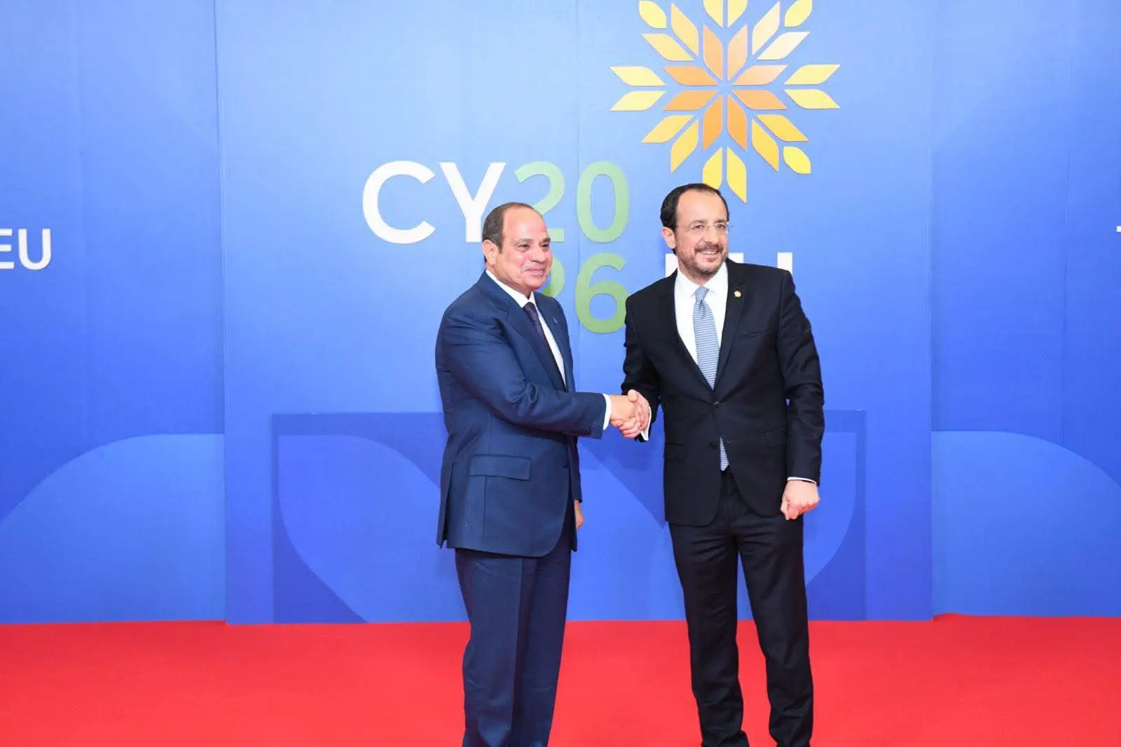 الرئيس السيسي ونظيره القبرصي يوقعان إعلان الشراكة الاستراتيجية بين البلدين