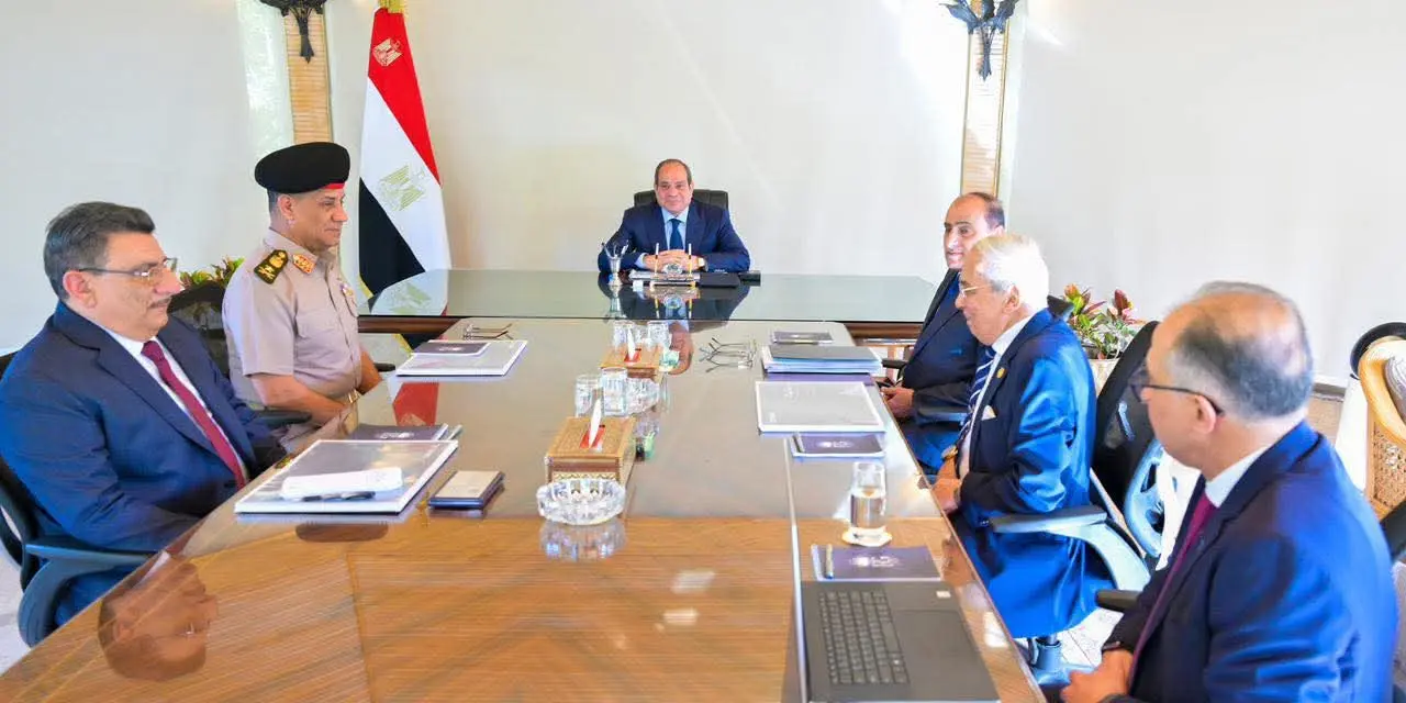 الرئيس السيسي يتابع المخطط التنموي الشامل لمدينة الجلالة ويوافق على توسعات المرحلة الثانية