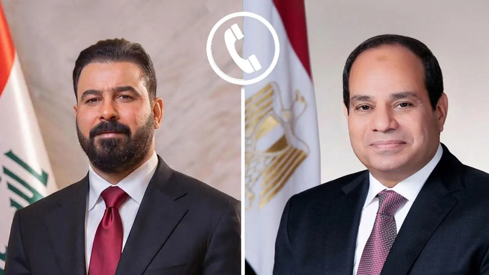 السيسي يؤكد لرئيس وزراء العراق حرص مصر على تعزيز التعاون ودعم استقرار المنطقة