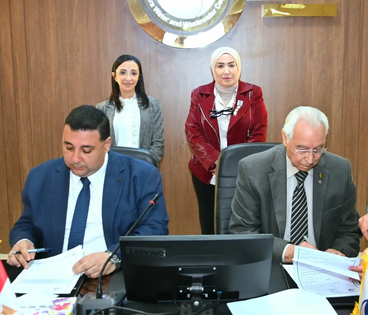 محافظ البحيرة تشهد توقيع بروتوكول تعاون بين شركة مياه الشرب وأندية روتاري مصر