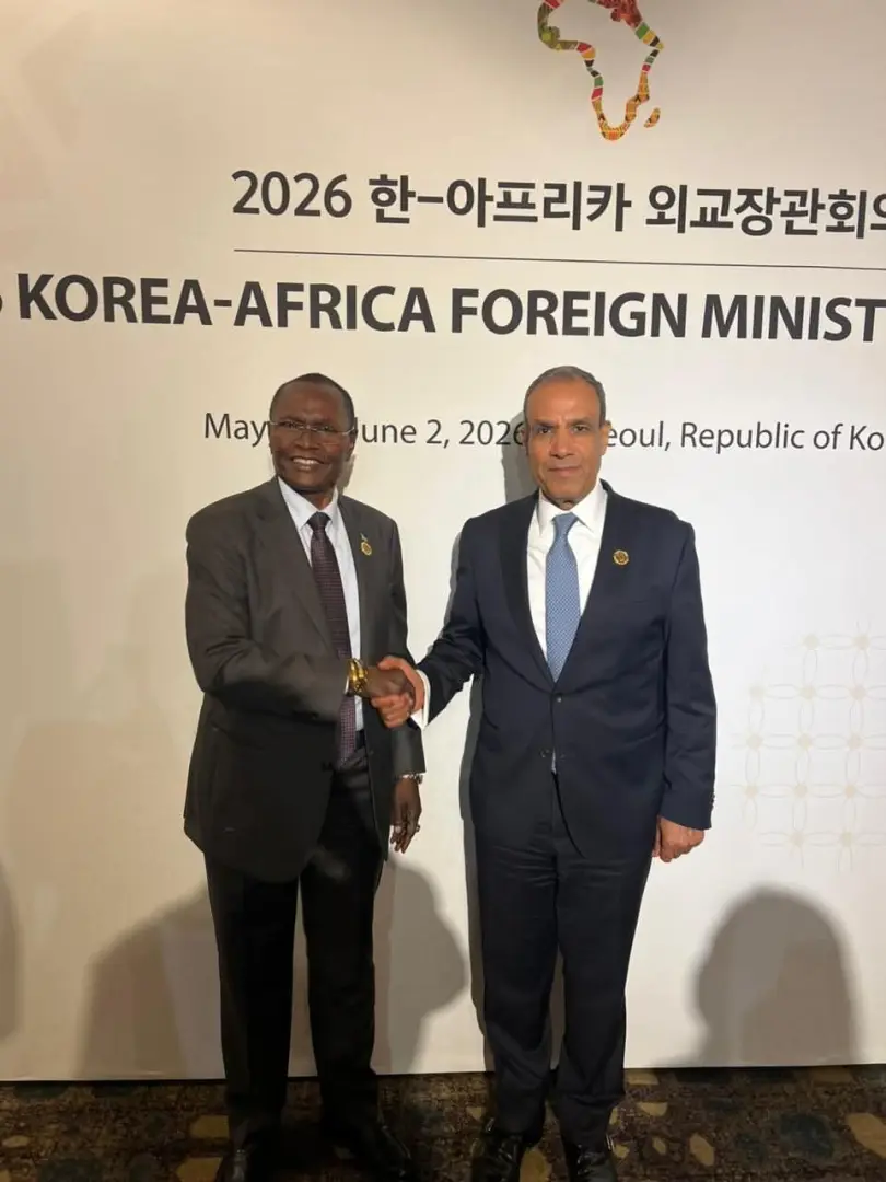 وزير الخارجية يبحث مع نظيره الجنوب سوداني تعزيز التعاون الثنائي والتنسيق بشأن قضايا حوض النيل