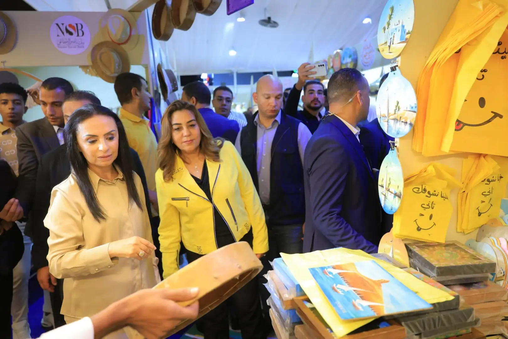 وزيرة التضامن تفتتح معرض «ديارنا» للحرف اليدوية بالساحل الشمالي بمشاركة أكثر من 450 عارضًا - fb img 1783625127126