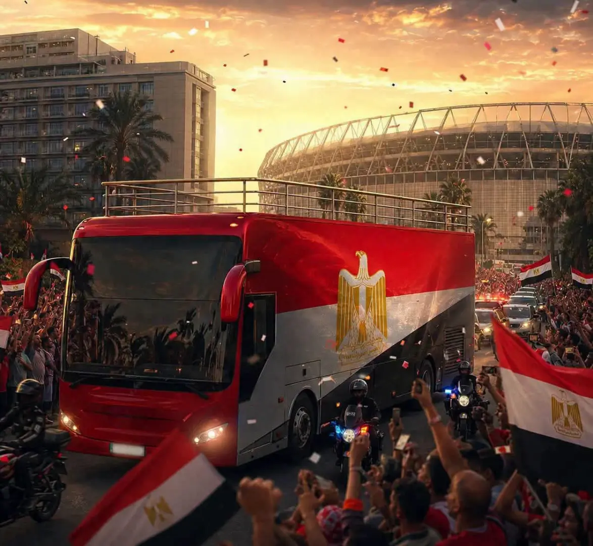 موكب الأبطال يجوب القاهرة اليوم.. استعدادات ضخمة للاحتفال بمنتخب مصر