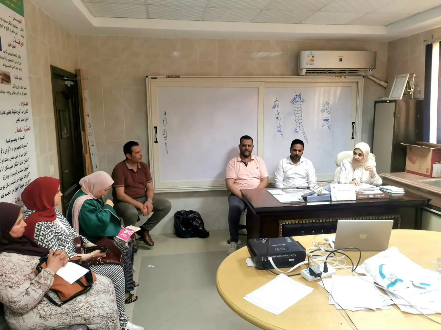 صحة البحيرة تدرب فرق مكافحة الأمراض المتوطنة على تصنيف البعوض