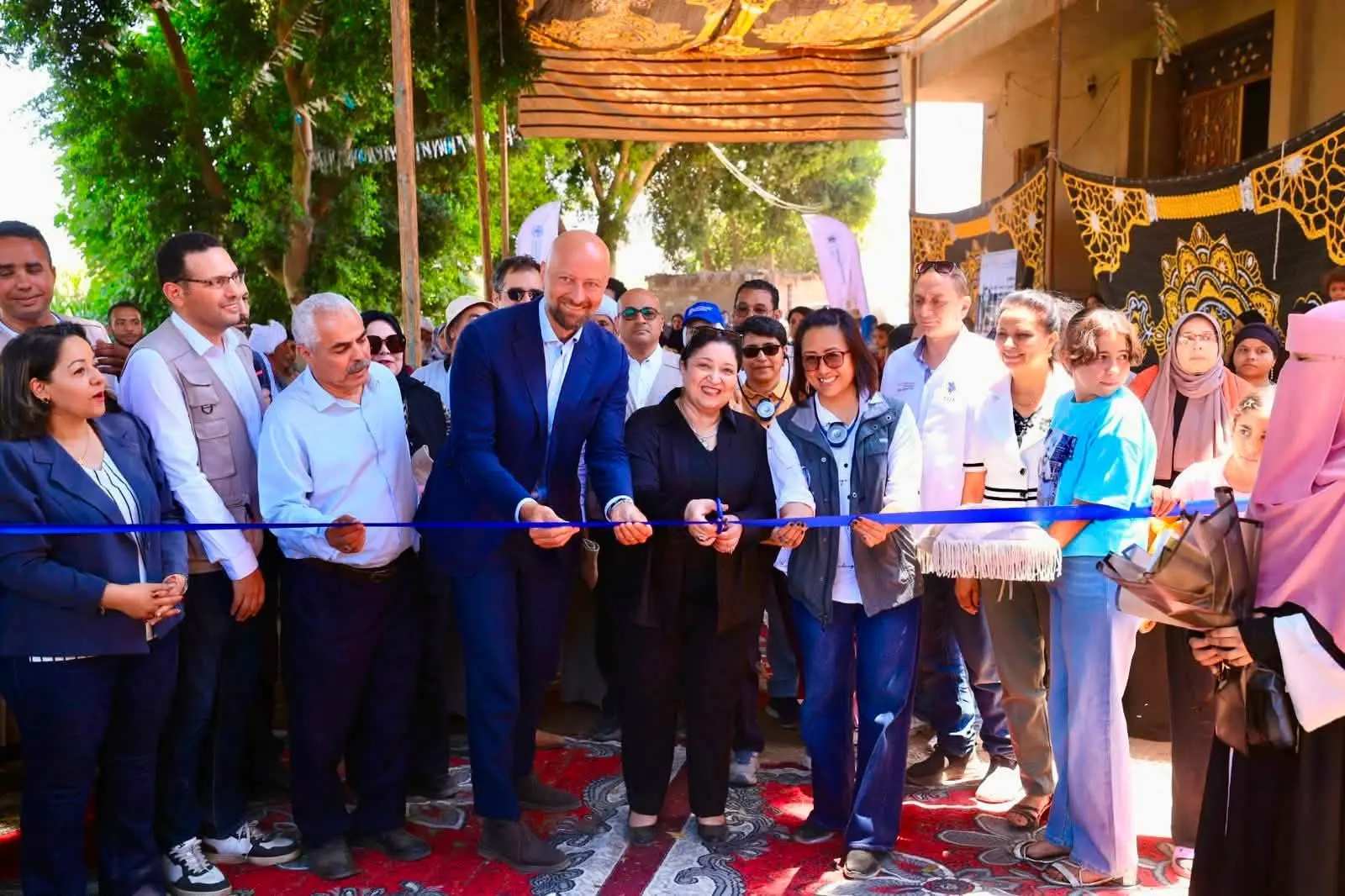نائبة وزيرة التضامن تتابع بالمنيا مشروع تمكين القرى الريفية وتعزيز الأمن الغذائي - fb img 1783965384634