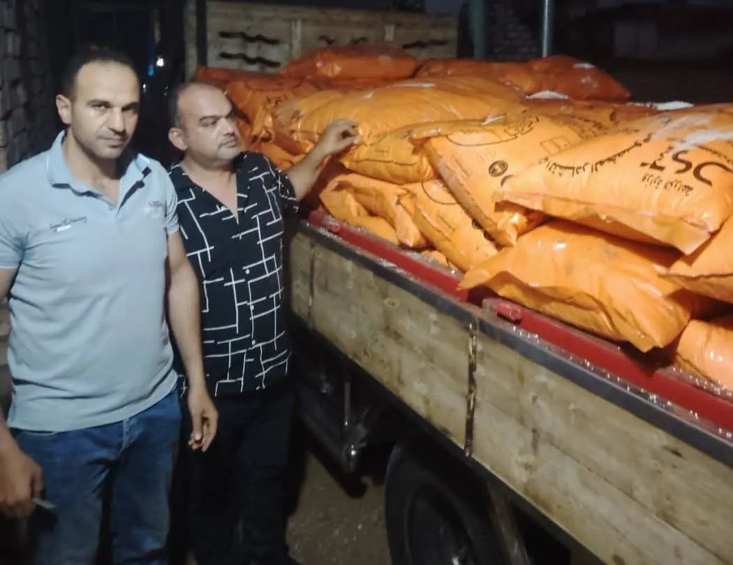 تموين البحيرة ضبط 7 أطنان سماد مدعم بالنوبارية قبل تهريبها للسوق السوداء